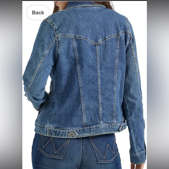 WRANGLER-Authentics womens Stretch Denim Jacket - Picture 2 of 5